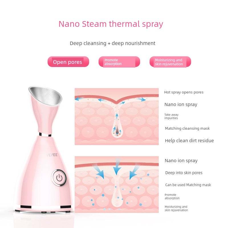 Ashton Beauty™ French Steam Moisturizing Facial Nano Beauty Instrument